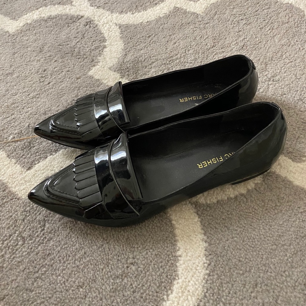 Marc Fischer patent leather flats